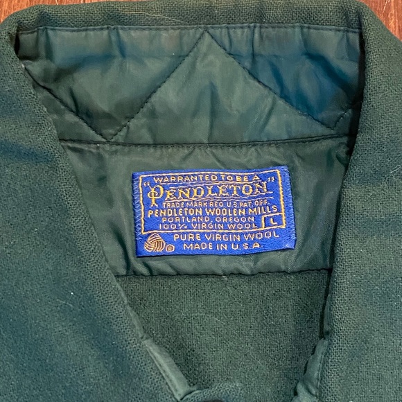 PENDELTON 100% WOOL JACKET (MADE IN USA). - Picture 3 of 3